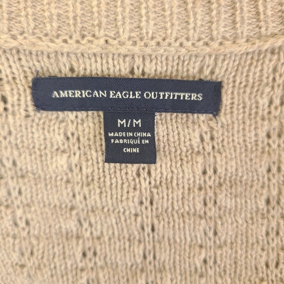 AE Neutral Knit Dress Size Medium - Picture 5 of 7